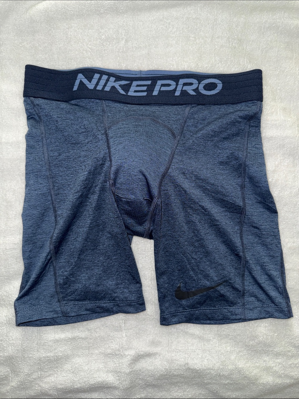 Nike Pro Men's Navy Blue Compression Boxer Briefs